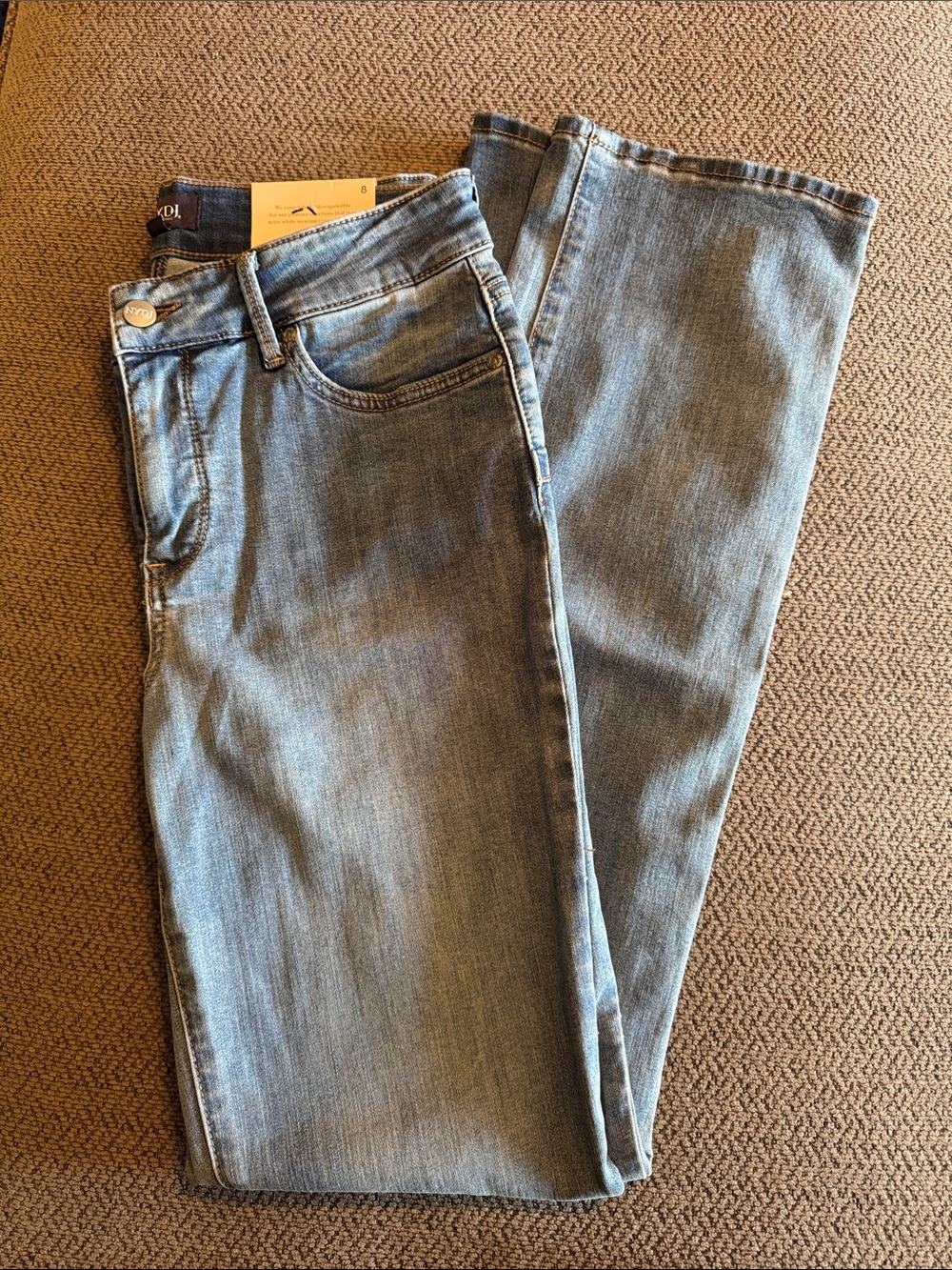 NWT-NYDJ Light Blue Denim Jeans